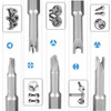 7-Piece Specially Shaped Screwdriver Set, Special Bit Set, Triangle Screwdriver,