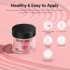 Modelones Dip Powder Nail Kit, 4 Colors Clear Nude White