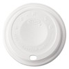 Dart 12EL Cappuccino Dome Sipper Lids, 12 oz, White