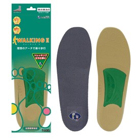 ASHIMARU Insole, Tireless, Walking II, Travel, Standing, Work, Safety Shoes, For Anxiety of Legs and Knees, Waist, Arch Support, Shock Absorption, Antibacterial, Deodorizing, Insoles, Trekking,