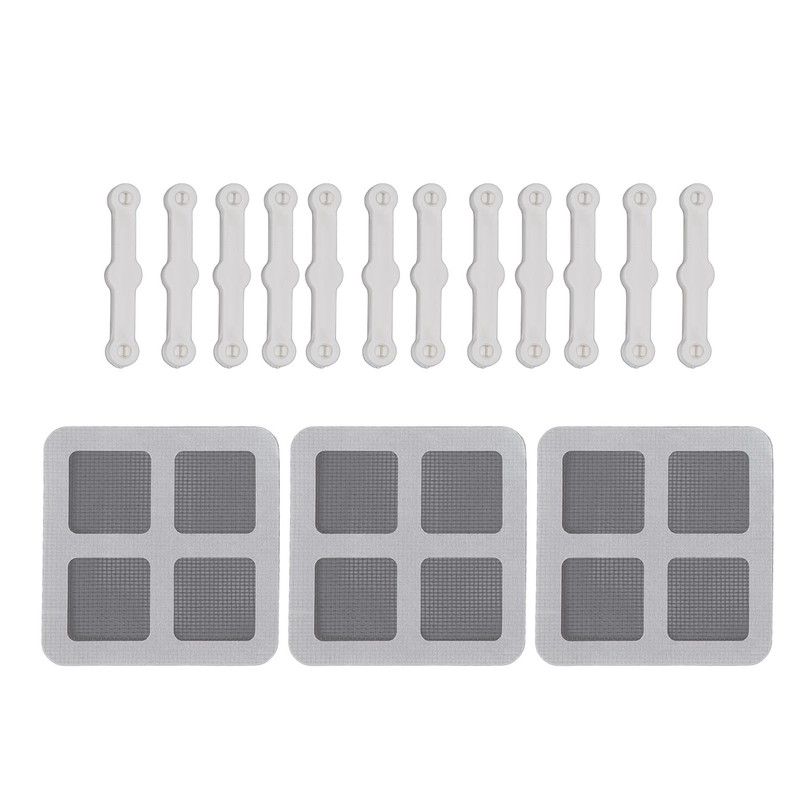 12Pcs Screen Window Clips Home Windows Mounting Buckle for Fly