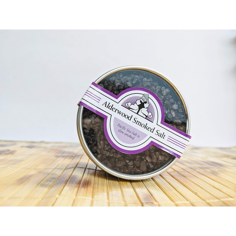 Alderwood Smoked Sea Salt (Coarse) (5 Ounces)
