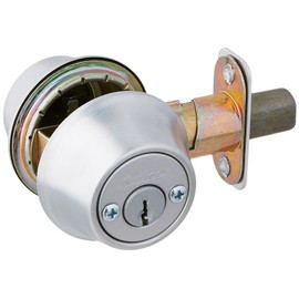 KWIKSET 96650-495 Security Double Cylinder Deadbolt, Satin Chrome