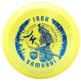 Discmania Signature Series - Eagle McMahon Iron Samurai 4 Chroma C-Line MD3 – Do It All Mid-Range Disc Golf Mid-Range Driver (173-176g)