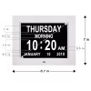 TMC Digital Clock with Date and Day of Week,Digital Clock