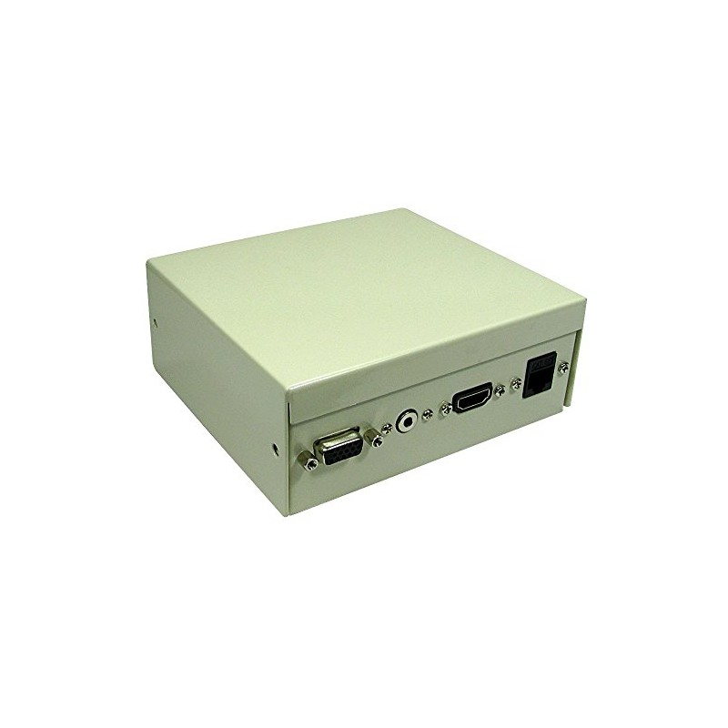 1 x 4 Port AV Box No Cable Wall Plates