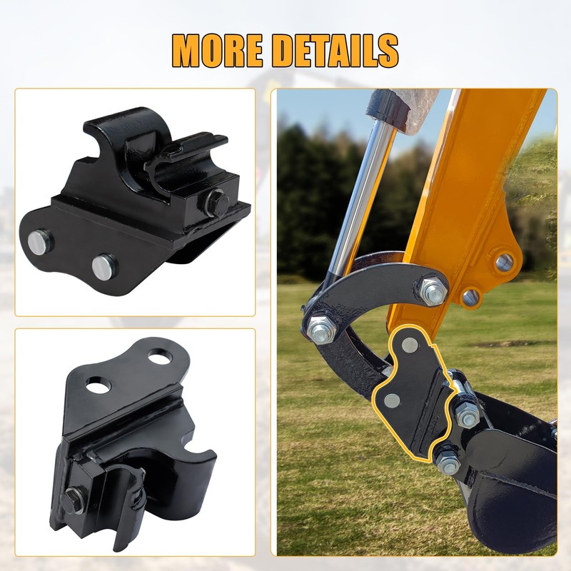 MMS Quick Change Hitch for Mini Excavators, Quick Connect Attachments