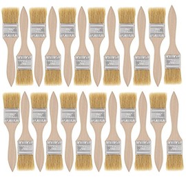 U.S. Art Supply 24 Pack of 1-1/2 inch Paint and Chip Paint Brushes for Paint, Stains, Varnishes, Glues, and Gesso