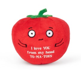 Bee! Bee! Tender Tomato? Plushie, for Boyfriend, Girlfriend, Husband, Wife, Christmas, Birthday Gift for Mom, Dad, Kids | Valentines Day Gifts for Her or Him - Mini