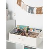 StorageWorks Closet Storage Bins, Trapezoid Organizer Box for Shelves, Fabric