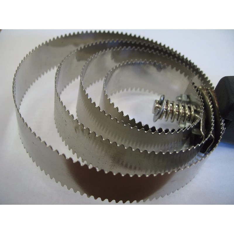 WYZBEN Commercial Heavy Duty Stainless Fish Scaler Scale Remover Spring