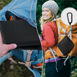 Backpacking Sit Pad | Foldable Sit Mat - Backpacking Portable Camping Waterproof Folding Mountaineering Seat Mat for Picnics Hiking