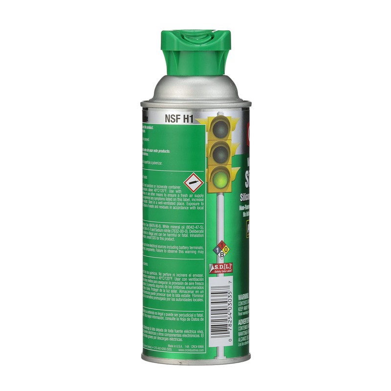 CRC Water Based Silicone 03035 – 13 Wt Oz, Heavy