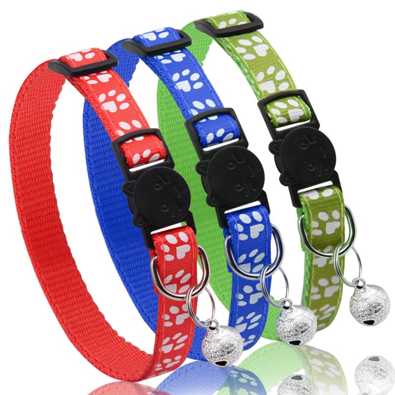 onebarleycorn Cat Collar, Cat Collars with Safety Clasp, Cat Collars