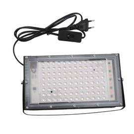 UV Flood Light LED Floodlight 395nm 100W High Power Fluorescent Stage Lamp UV Curing Party Stage Blacklight for Parties