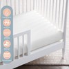 Pizuna 100% Cotton Fitted Cot Sheets White, 400 Thread Count