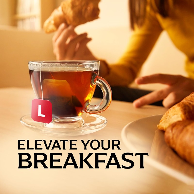 Lipton English Breakfast Tea Bags, Flavored Teabags, 20 Total Bags