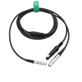 HangTon Power Data Y Cable 7 Pin to 8 Pin SAE for Trimble SPS851 R10 GPS GNSS Receiver to Satelline EasyPro 35W Radio 12V External Battery