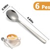 Dessert Spoons Set of 6 Small Spoons Espresso Spoon Ice