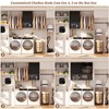 Homieasy Wall Cabinet with 2 Hanging Rods, 67'' Wide Laundry