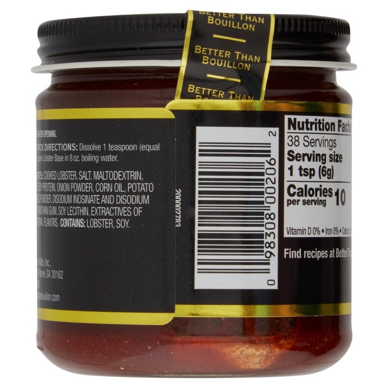Better Than Bouillon Premium Lobster Base, Made from Select Cooked