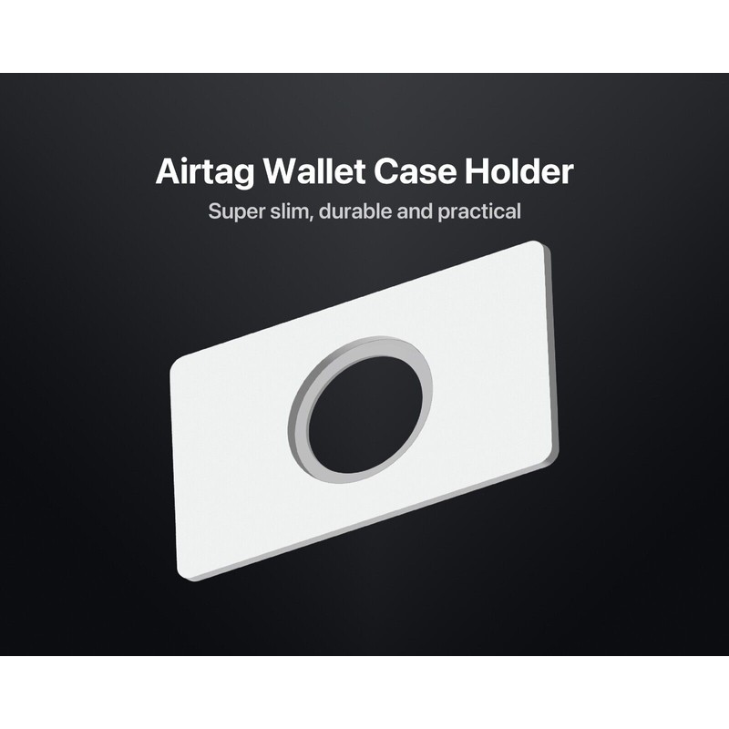 Made in USA Airtag Wallet Case Holder - Ultra Thin,