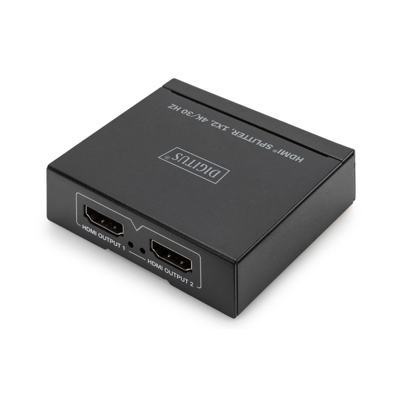 DIGITUS HDMI Splitter 1x2 4K/30Hz Black