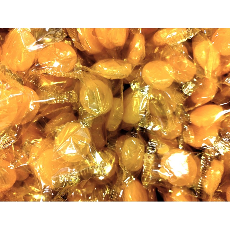 Butterscotch Discs - 2 lbs of Fresh Delicious Individually Wrapped