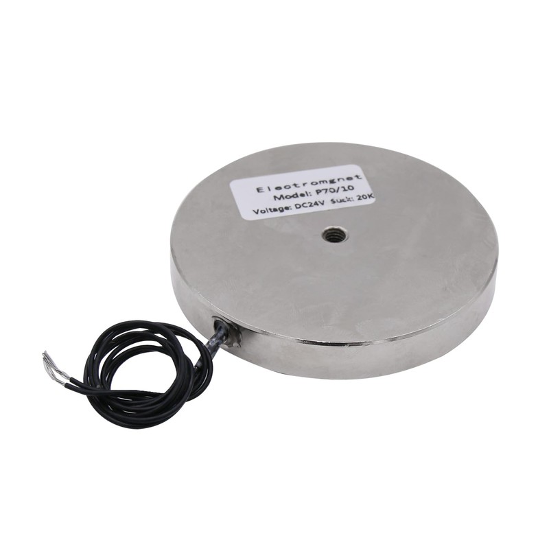 Electromagnet, 24 ± 2 V operating voltage, the maximum suction