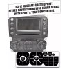 World Graphix 03-12 Maserati Quattroporte Stereo Navigation Sport Black Button