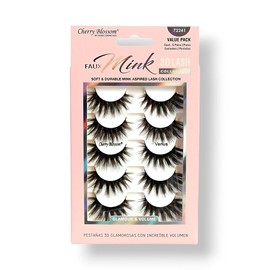 Cherry Blossom Faux Mink 3D Lash (5 Pack) - Style/Color: Quaoar