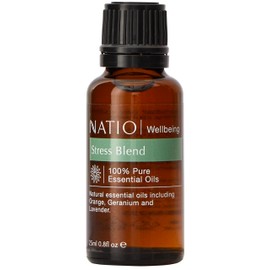 Natio Focus On Stress Pure Essential Oil Blend 25 ml, 25 ml