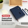 Promot PU Leather Notebook with Pen - A5 Lined Daily