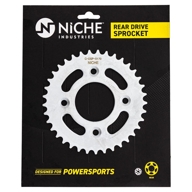 NICHE Drive Sprocket Chain Combo for Honda CRF50F XR50R Front