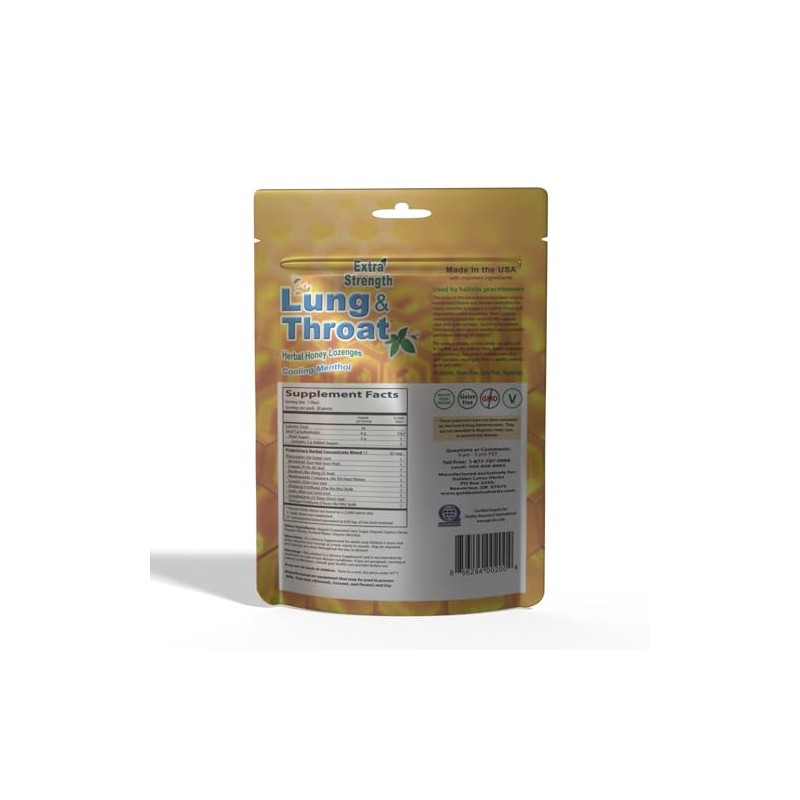 Golden Lotus Herbs Lung & Throat Herbal Lozenges – QAI