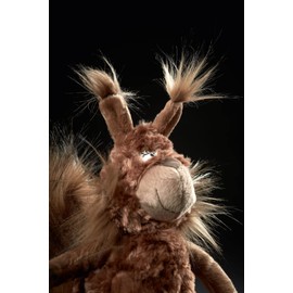 sigikid 39699 Squirrel Forest Flyer BeastsTown Cuddly Toy: Collecting, Gifting, Playing, Cuddling, Children Adults 3-99 Years, Brown/Squirrel, 34 x 16 x 25 cm