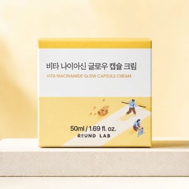round wrap [Capsule Toning] Round Lab Vita Niacin Glow Capsule Cream 50ml / [캡슐토닝] 라운드랩 비타 나이아신 글로우 캡슐 크림 50ml