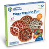 Learning Resources Pizza Fraction Fun Game, 13 Fraction Pizzas, 67