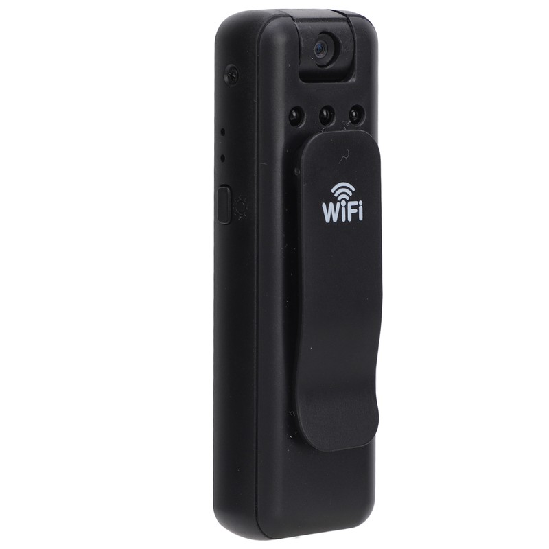 Clip Camera 1080P 155° Large Wide Angle 180° Rotating WiFi