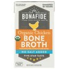 BONAFIDE PROVISIONS Organic No Salt Added Chicken Bone Broth, 16.9