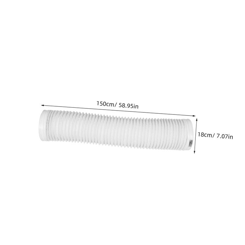 Mipcase Flexible PVC Exhaust Hose Extension Fit for Dryers Air