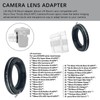 LM to M4/3 Adapter Compatible with for Leica M LM
