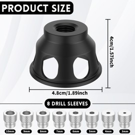 Vertical Drilling Tools with Drill Bushing and Drilling Aid for Vertical Drilling, Wood Dowel Drilling Template, Drilling Aid Vertical Drilling Laser, Drill Guide, Drill Guide, Drill Guide, Doweling