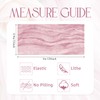 Wokceer Cheesecloth Table Runner 2Pack 10FT Blushing Pink Christmas Boho