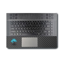 MightySkins Carbon Fiber Skin Compatible with Alienware X16 R1 (2023) Full Wrap Kit - Leaving Home | Protective, Durable Textured Carbon Fiber Finish | Easy to Apply & Change Styles | Made in The USA
