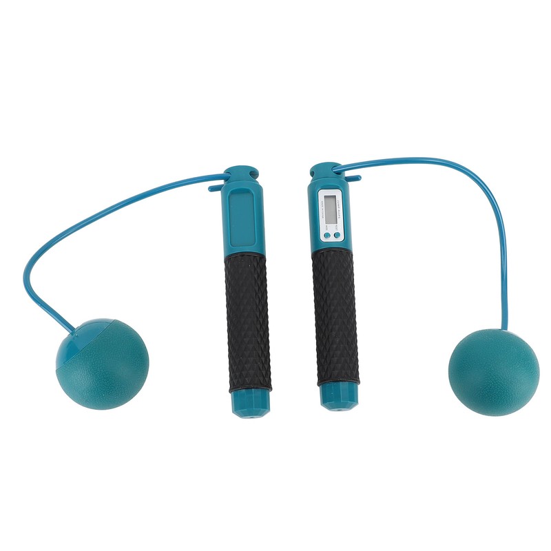 Cordless Jump Rope Weighted Accurate with Counter Ropeless Skipping Rope