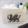 Large 'Welsh Dragon' Canvas Organiser/Storage Bag (OR00013766)