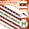 Fall Grosgrain Ribbon, Autumn Thanksgiving Decorative Ribbon