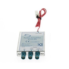 Dietz 41111 - Professional DAB/FM Splitter - SMB (Female) / ISO (50 Ohm, Female) / DIN (150 Ohm, Male)