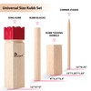 Pointyard Kubb Yard Game Set, Outdoor Game for Family Fun,
